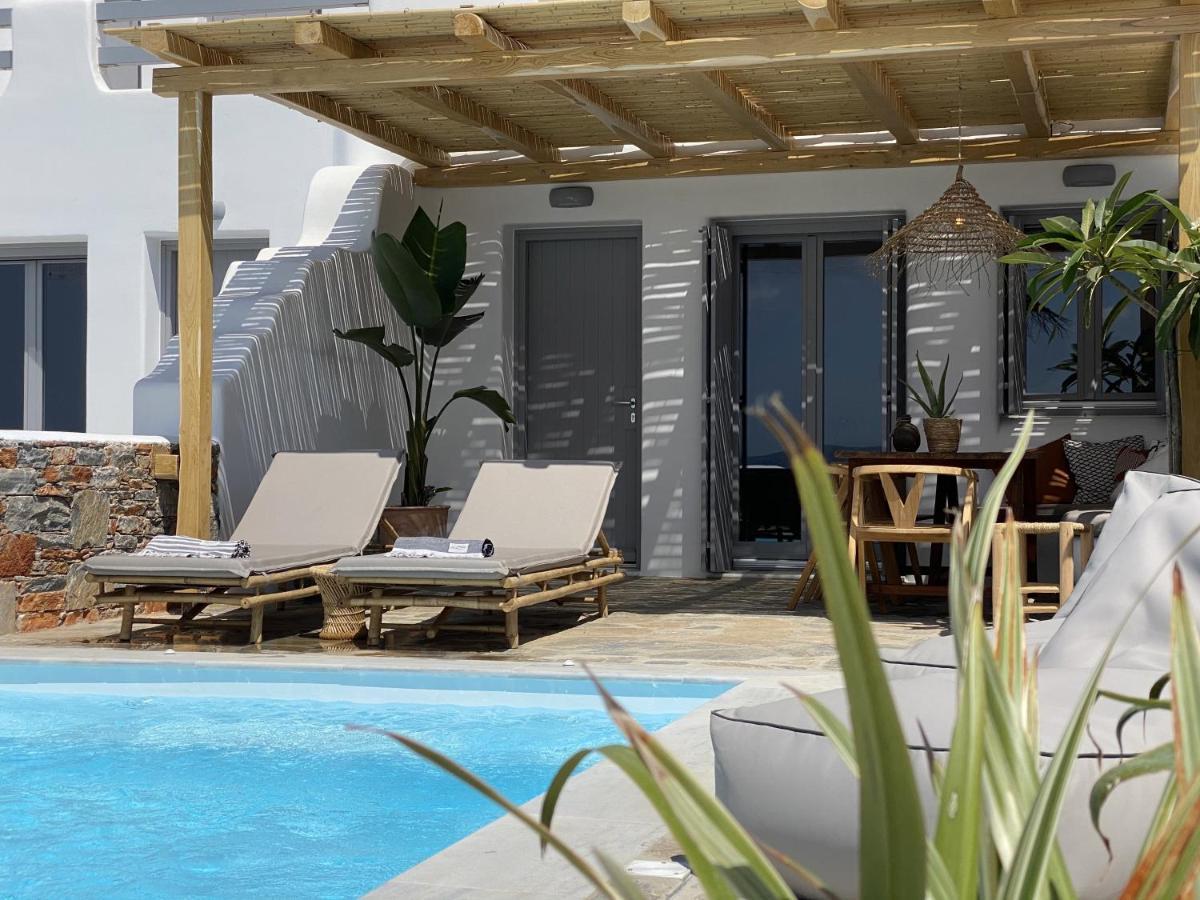 Villa Ypsilon Naxos - Luxury Holiday House With Amazing Sea View & Private Pool Agia Anna  Eksteriør billede