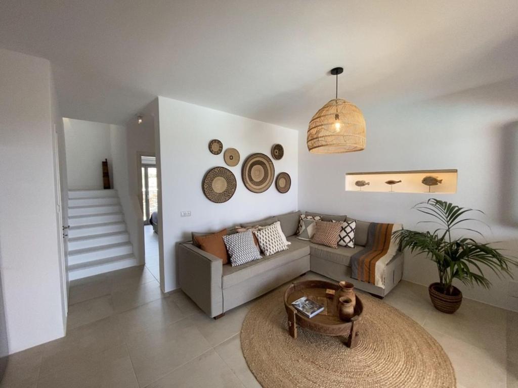 Villa Ypsilon Naxos - Luxury Holiday House With Amazing Sea View & Private Pool Agia Anna  Eksteriør billede