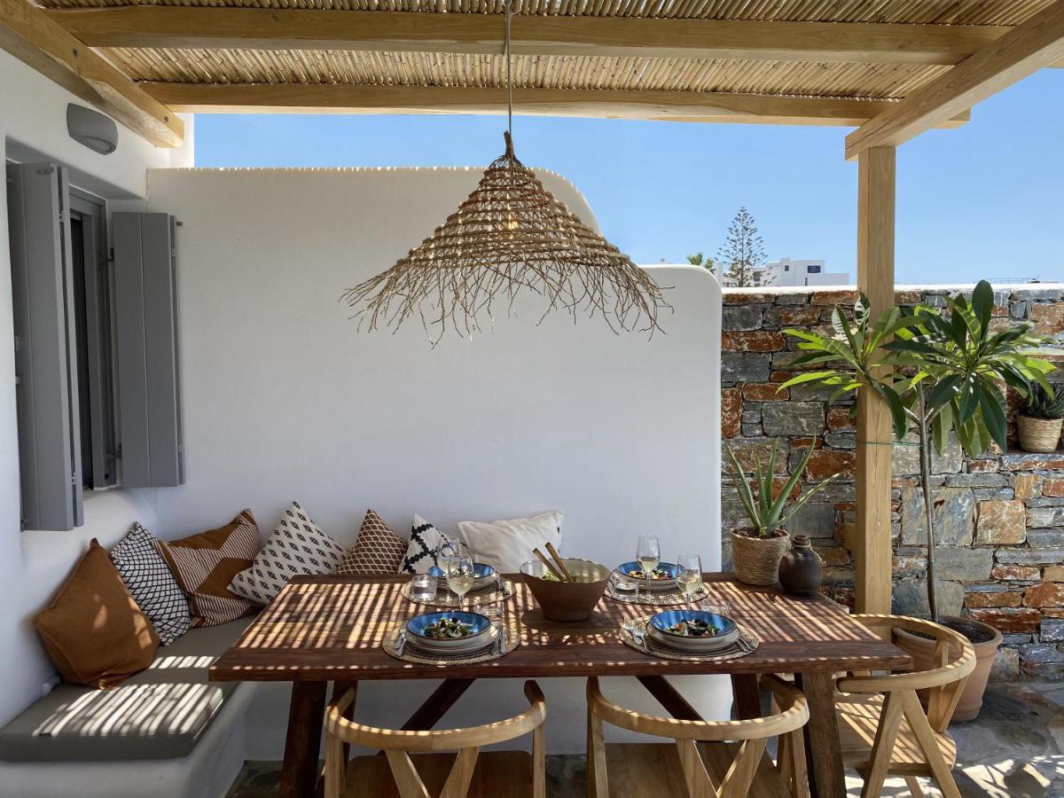 Villa Ypsilon Naxos - Luxury Holiday House With Amazing Sea View & Private Pool Agia Anna  Eksteriør billede