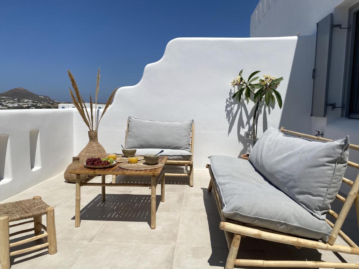 Villa Ypsilon Naxos - Luxury Holiday House With Amazing Sea View & Private Pool Agia Anna  Eksteriør billede